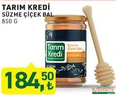 TARIM KREDİ SÜZME ÇİÇEK BALI 850 G TARIM KREDİ SÜZME ÇİÇEK BALI 850 G